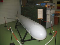 Belgie-Florennes ''Spitfire museum'' Cruise Missile.JPG