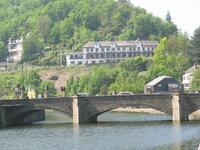 Belgie-La Roche en Ardenne ''Brug over de Ourthe''.JPG