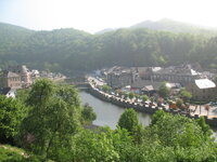 Belgie-La Roche en Ardenne ''Zicht op zentrum'' (2).JPG