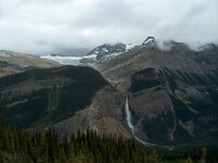 Canada-Britisch Columbia ''Yoho National Park'' Takakkaw Falls-Daly Glacier.jpg