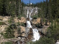 Canada-Alberta ''Jasper National Park-Icefields Parkway'' Tangle Falls (8).jpg