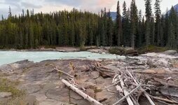 Canada-Alberta ''Jasper National Park-Icefields Parkway'' Athabasca Falls (2).jpg