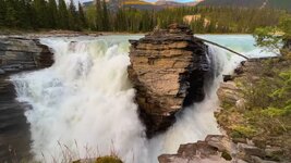 Canada-Alberta ''Jasper National Park-Icefields Parkway'' Athabasca Falls (13).jpg
