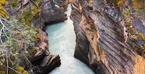 Canada-Alberta ''Jasper National Park-Icefields Parkway'' Athabasca Falls (17).jpg