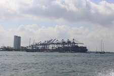 Colombia-Cartagena ''Containerterminal'' (1).JPG