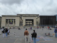 Colombia-Bogota ''Plaza Bolívar-Justizpalast''.JPG