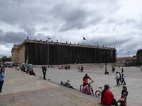 Colombia-Bogota ''Plaza Bolívar-Kongress der Republik Kolumbien''.JPG