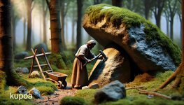 DALL·E 2024-09-17 18.52.36 - A close-up, detailed diorama view of an ancient worker constructi...jpg