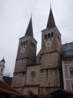 Duitsland-Berchtesgaden ''Stiftskirche St. Peter und Johannes der Täufer'' (1).JPG