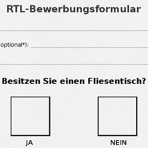 RTL-Bewerbung