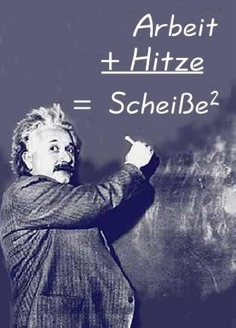 Einsteins Hitzeformel