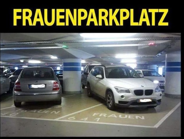 Frauenparkplatz