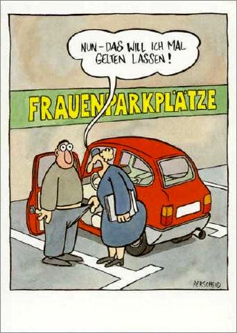 Frauenparkplatz