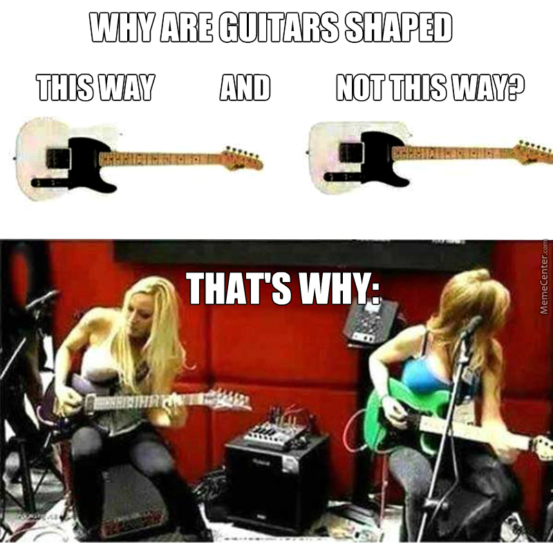 Guitar-shape