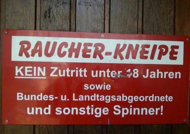 Raucherkneipe