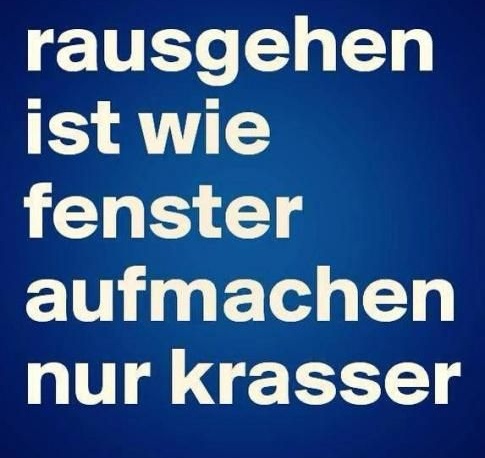 Rausgehen