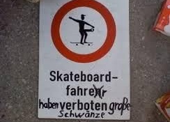 Skatebordfahrer